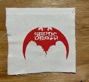 [ new goods ]SEPTIC DEATHseptiktes cloth patch Pas head 