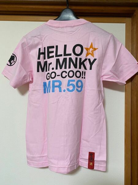 【値下げセール】新品未使用　悟空本舗　Sサイズ　ピンク色　プリントTシャツ　半袖　