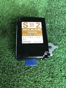 12 トヨタ ZVW 30 プリウス スマート ドア コントロール レシーバー S-11