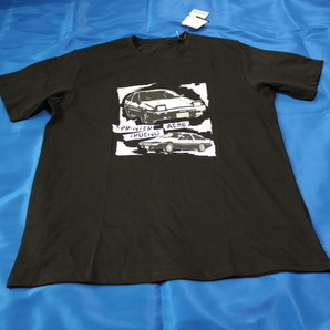 TOYOTA SPRINTER TRUENO AE86 Tシャツ 黒 メンズLL トヨタ スプリンター トレノ 新品 未使用 の画像2