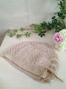 ** natural . atmosphere . pretty soft ... braided knitted cap **