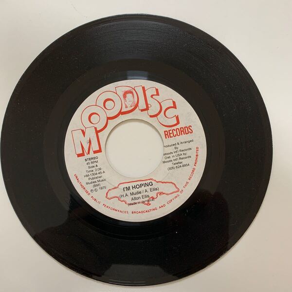 Alton Ellis レゲエ7インチ