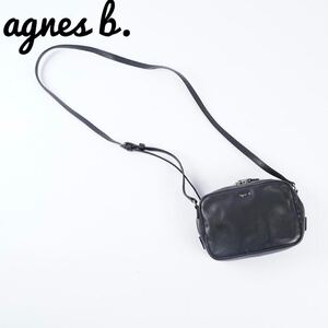 美品 agnes b. アニエス・ベー ショルダーバッグ アニエスベー