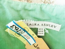 【大きいサイズ】Laura Ashley ローラアシュレイ◆素敵な刺繍の ワンピース◆１３号 程度（UK14）_画像6