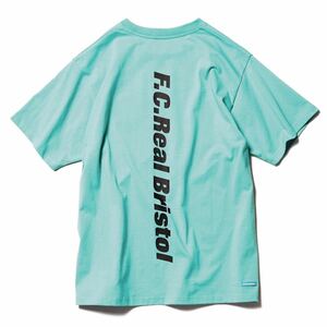 【新品タグ付き】 21SS 新品 FCRB f.c real bristol エフシーレアルブリストル SOPHソフ BIG VERTICAL LOGO POCKET TEE Tシャツ LIGHT BLUE