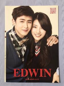 【3】 韓国雑誌広告「EDWIN」 2PM ニックン × miss A 切り抜き