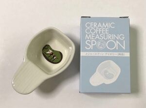 数量限定 KALDI カルディ オリジナルコーヒーメジャースプーン ヤギ 新品未使用品 陶器 豆粉計り