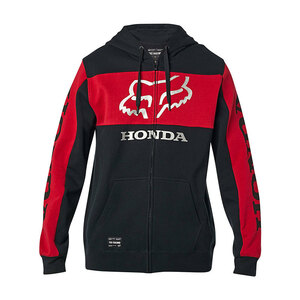 [Fox Racing] Honda 2021 Zip f-ti-Fleece Black/Red(EU/US M размер )