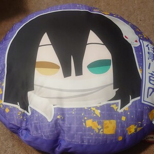 鬼滅の刃 きゃらまる プレミアムもっちりクッション 伊黒小芭内