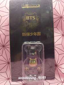 * бесплатная доставка * очень редкий * нераспечатанный товар * Bearbrick 100%*BE@RBRICK BTS пуленепробиваемый подросток . первое поколение 1st kaws bape basquiat sorayama