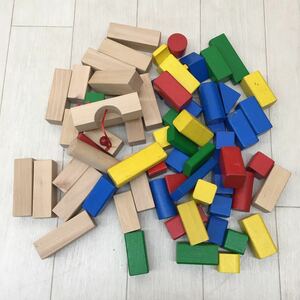 K-23 0624 積み木セット 木製 ドミノ倒し 知育玩具 おもちゃ 遊び ブロック