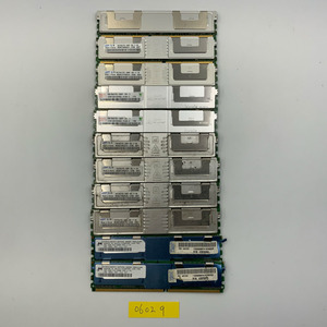 [サーバー用]Samusng等メーカー混在 4GBx1 2GB x4 1GB x 6 合計11枚セット メモリPC2-5300F ECC DDR2 09