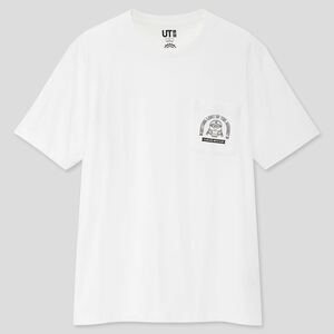 新品 Lサイズ minions ミニオンズ ユニクロ UNIQLO UT コラボ Tシャツ 半袖 タグ付き ホワイト