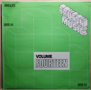 V.A. - Jingles Volume Fourteen* beautiful record *Library London. library lable * rare glue vu*Bruton Music / BRB 14