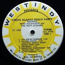 超音波洗浄◆Mike Alexander And The Pott Steelers - Virgin Islands Beach Party◆スティールバンド◆The Beatlesカヴァー◆レアグルーヴ_画像3