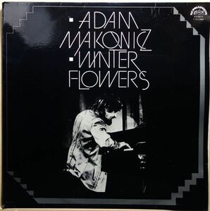 Adam Makowicz - Winter Flowers◆東欧・ポーランド・ピアニスト/作曲家◆Czechoslovakia / Supraphon / World / Jazz◆レアグルーヴ