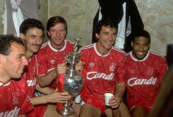 送料無料 リバプールFC 89-90-91型 復刻ユニフォーム adidas 検/1989 1990 1991 LFC LIVERPOOL Candy originals IAN RUSH オリジナルス Y2K