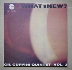 LP★ Gil Cuppini Quintet Whats New? Vol. 2. 美盤 美品 モーダルジャズ名盤 イタリア Right Tempo Classics再発 RTCL 811