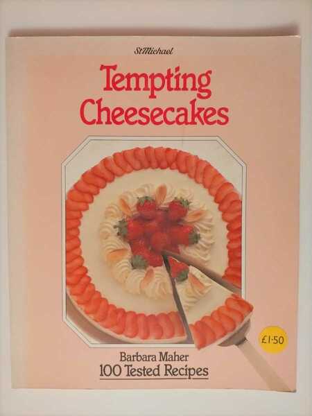 【送料無料、追跡サービス付】Tempting Cheesecakes (by Barbara Maher)　英語版　