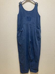  Europe Vintage French Vintage overall Work overall / cotton tsu il / overall 