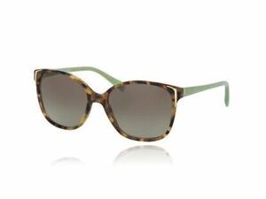  новый товар PRADA Prada солнцезащитные очки женский Asian Fit UV cut темно-коричневый × бирюзовый 