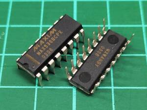 送料185円■新品1個■MAXIM MAX536BCPE■16PDIP キャリブレーション済 4ch クアッド シリアル SPI QSPI MICROWIRE 12bit DAC 5V