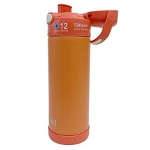 サーモス キッズ 水筒 ストロー ステンレス 16oz. (アプリコット) F411 15660 THERMOS 保冷 子供 子ども こども グッズ 輸入 アメリカ_画像2