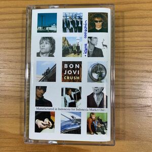 Bon Jovi「Crush」カセットテープ 輸入盤 正規品 Official ボンジョヴィ It's My Life 収録 レコード LP T-Shirt RARE!!
