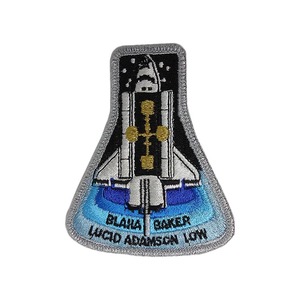 スペースシャトル ワッペン パッチ STS-43 アトランティス 新品 デッドストック #8898