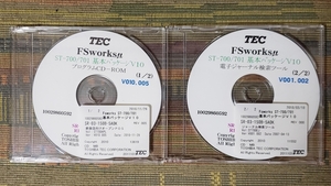 ●~●▽●~● 東芝TEC・ST-700/ST-701 基本パッケージ V10 “FSworks μ” CD２枚 ●~●▽●~●