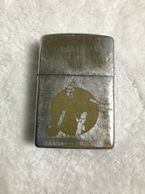 ZIPPO ジッポー ジッポライター ジッポーライター ジッポ ボウリング　ボーリング　ダメージ加工　中古品　1995年製_画像2