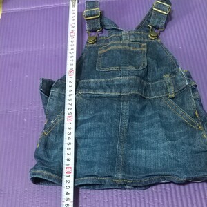 90 ジャンパースカート デニムジャンパースカート babyGap オーバーオール ギャップ gap