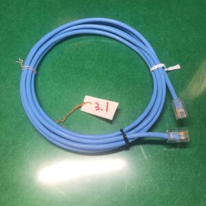 3.1m自作リサイクルLANケーブルcat 5e