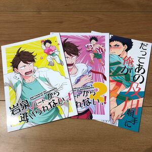 ハイキュー　同人誌　及岩