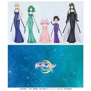  new goods ticket holder [ Pretty Soldier Sailor Moon Eternal] multi case ulans Neptune Pluto Saturn .. moon W4