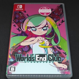新品未開封★switch ワールズエンドクラブ 早期購入特典付き