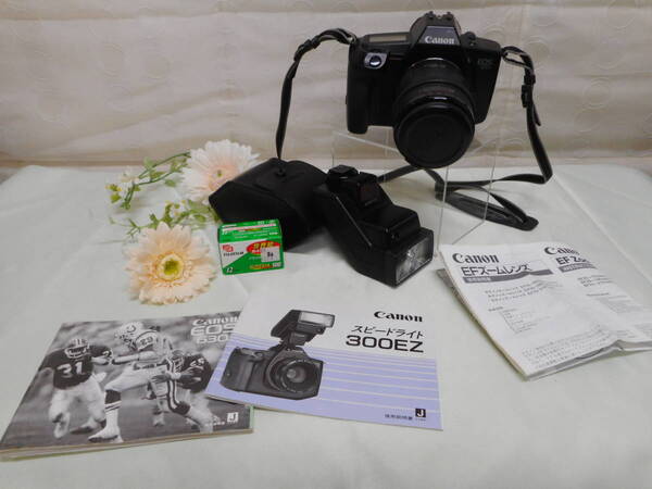 キャノン 一眼レフカメラ EOS630 スピードライト300E2 レンズ EF35-105mm 中古美品