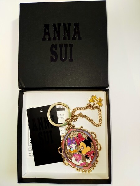 【新品】ディズニー アナスイ ANNA SUI コラボ ミニー デイジー バッグチャーム