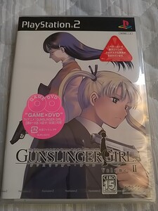 【新品未開封】PS2用ソフト ガンスリンガー・ガール GUNSLINGER GIRL Volume.2 アニメDVD同梱
