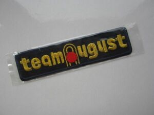 team august チーム オーガスト ロゴ ワッペン/自動車 整備 レーシング チーム F1 ステッカー スポンサー 60