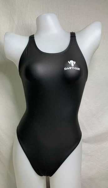 新品・5XL(6L)SWIMHXBY・ウォーターポロ・女子水球競泳水着・黒
