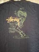 STUSSY 吉祥寺チャプト七周年記念ツイストガールTシャツ/ブラック色/Mサイズ/古着良好/ステューシー　送料サービス_画像2