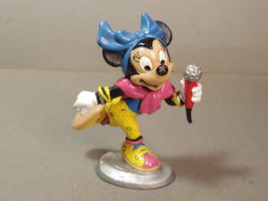  Disney Minnie Mouse PVC figure singer singer 