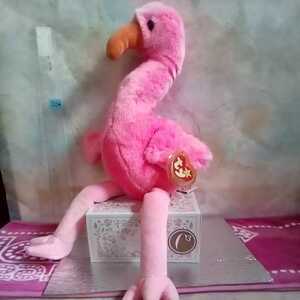  new goods storage goods Ty Beanies (BEANIE BUDDY) ~ flamingo * large 