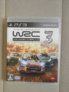 PS3 ワールド・ラリー・チャンピオンシップ WRC3 FIA WORLD RALLY CHAMPIONSHIP 即決 送料込み
