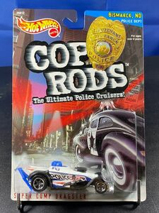 ホットウィール HOTWHEELS COP RODS SUPER COMP DRAGSTER SERIES 2 HARTFORD CT POLICE DEPT