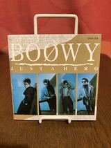 当時物BOOWY 4thアルバムJUST A HERO1986年/氷室京介布袋寅泰松井恒松高橋まこと_画像4