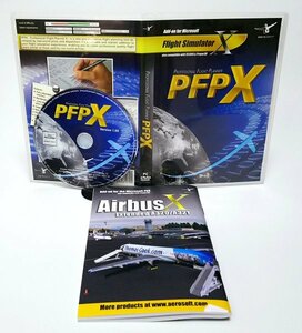 [ including in a package OK] Microsoft Flight Simulator X / PFP X / flight plan / Ad on / addition soft / flight simulator 