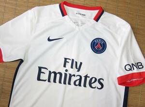 正規品 2015-16 パリSG(フランス)パリ・サンジェルマン/PSG～アウェイ用 半袖 ユニフォーム エムバペ ネイマール イブラヒモビッチ メッシ