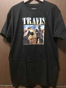 Travis Scott トラヴィス スコット ラップ Tシャツ hiphop rap トラップ ヒップホップ 半袖 black ビックシルエット XL